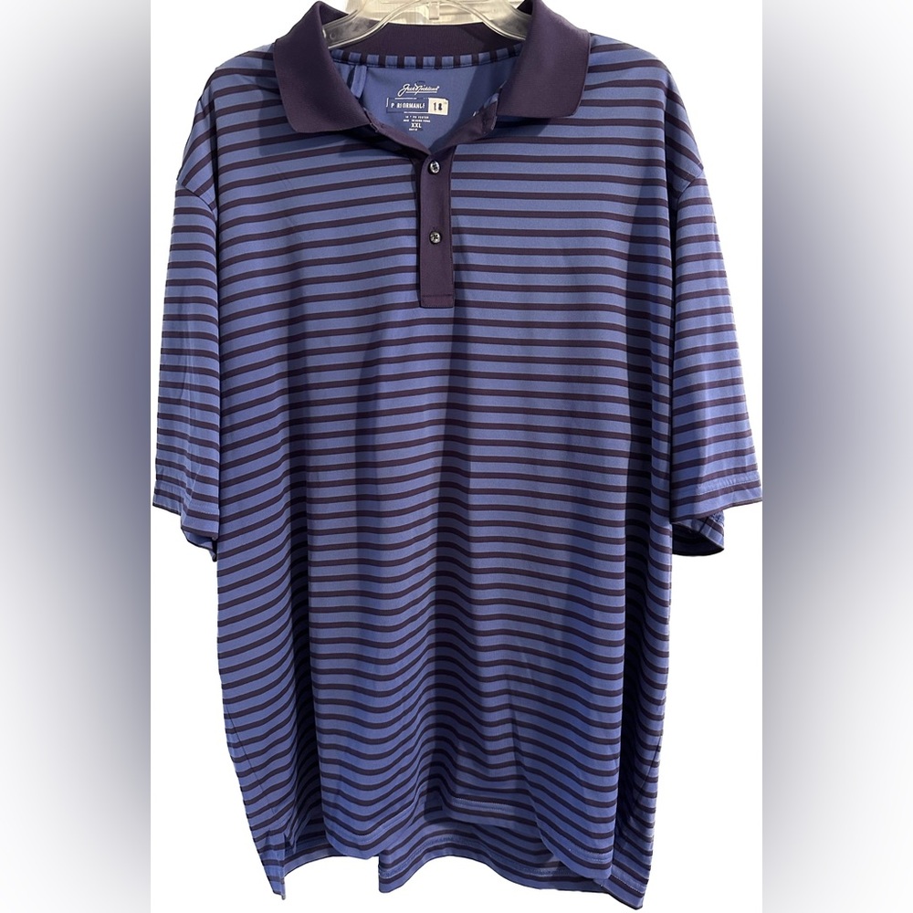 EUC Jack Nicklaus Performance 18 golf shirt, 100 percent polyester